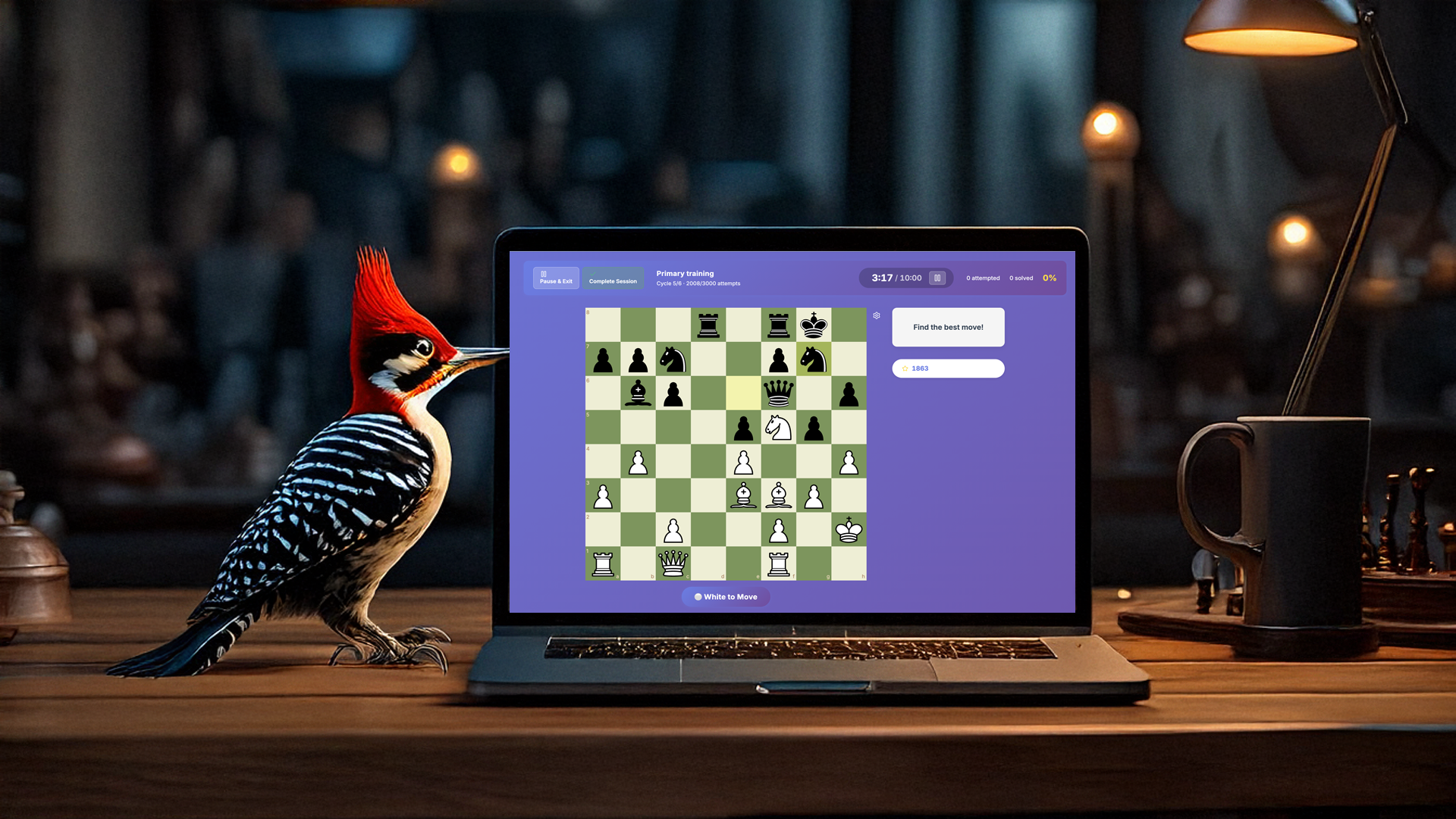 The Woodpecker Method Online: How to Train Chess Tactics Properly