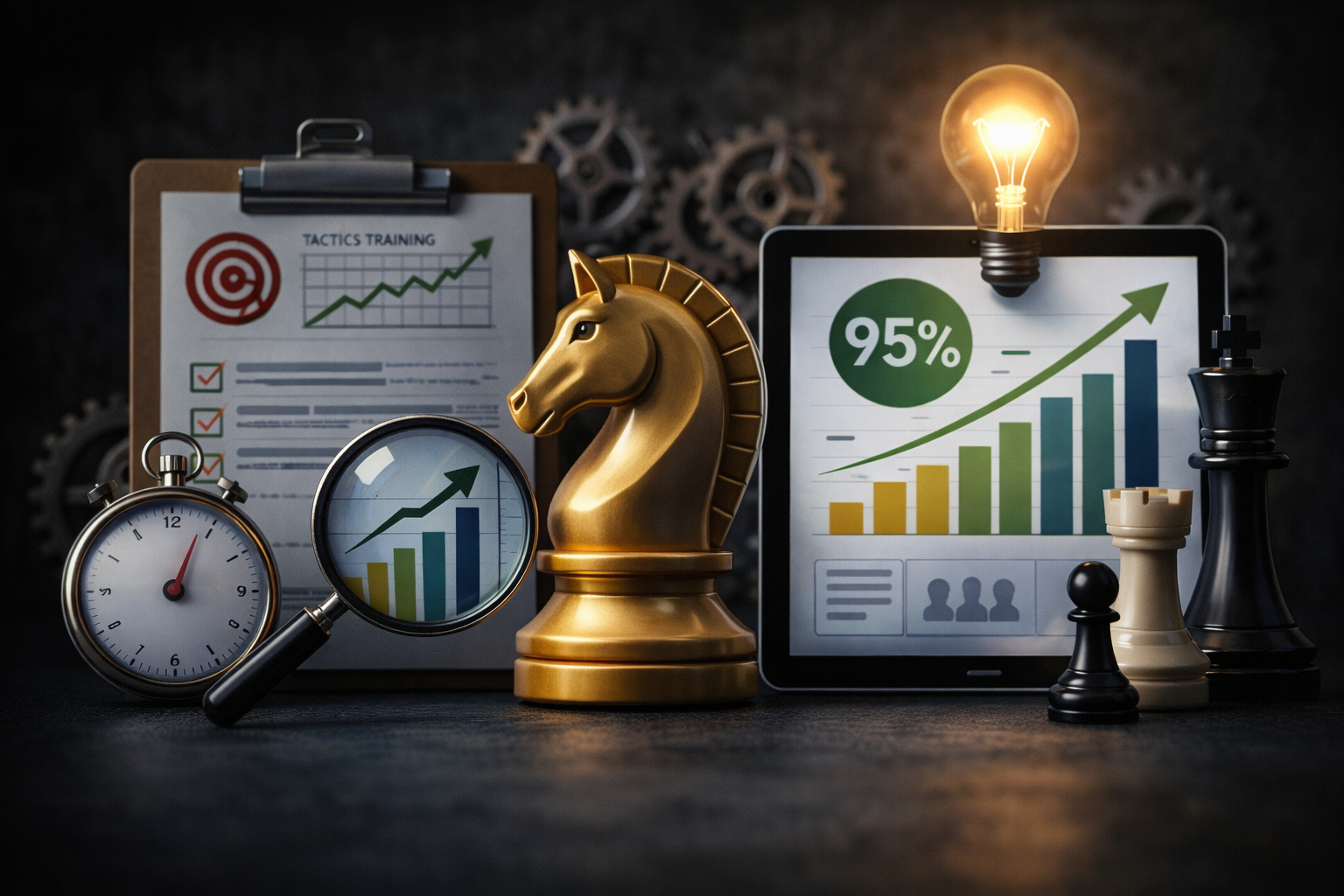 How to Measure Chess Tactics Training and Improvement